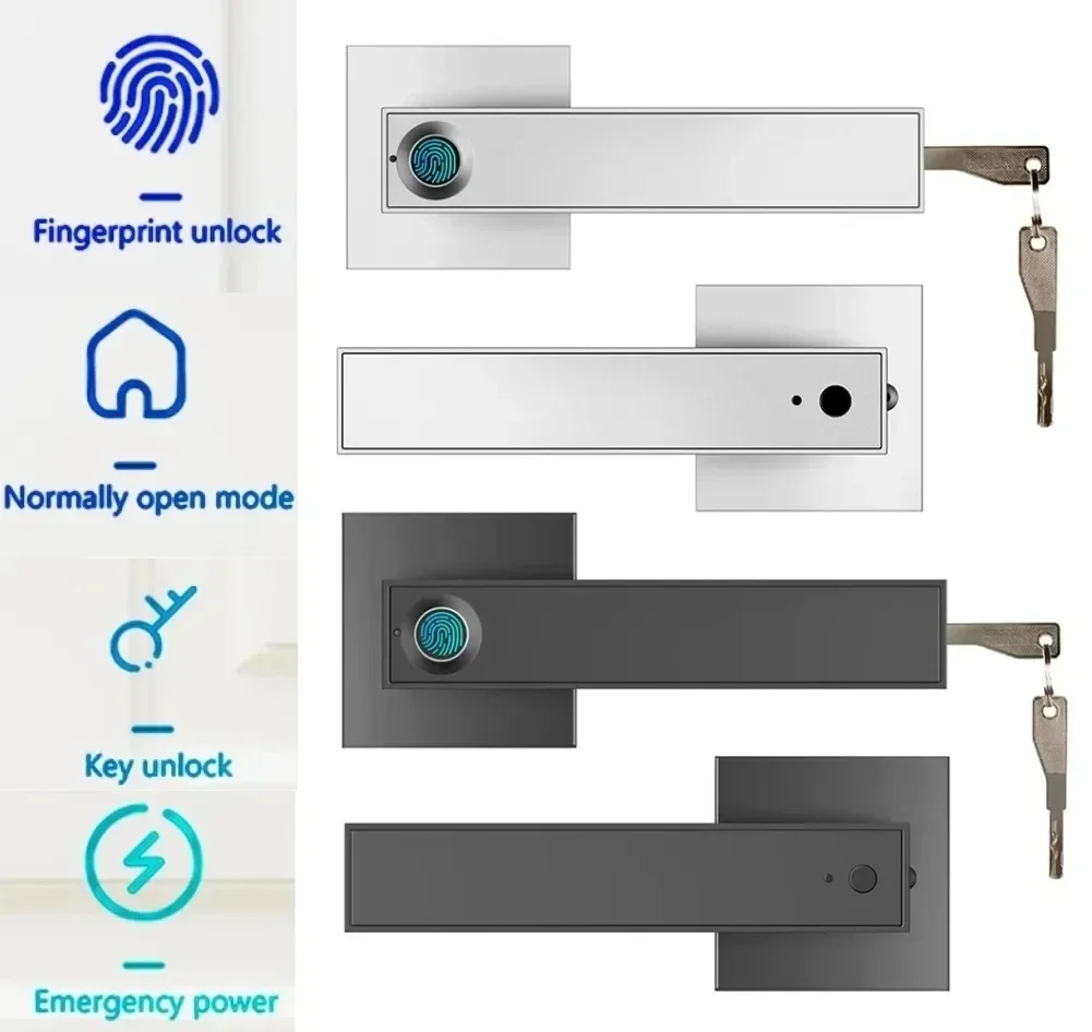 Electronics Home Gadgets - Nieuw slim deurslot met Bluetooth-compatibele Tuya-app,