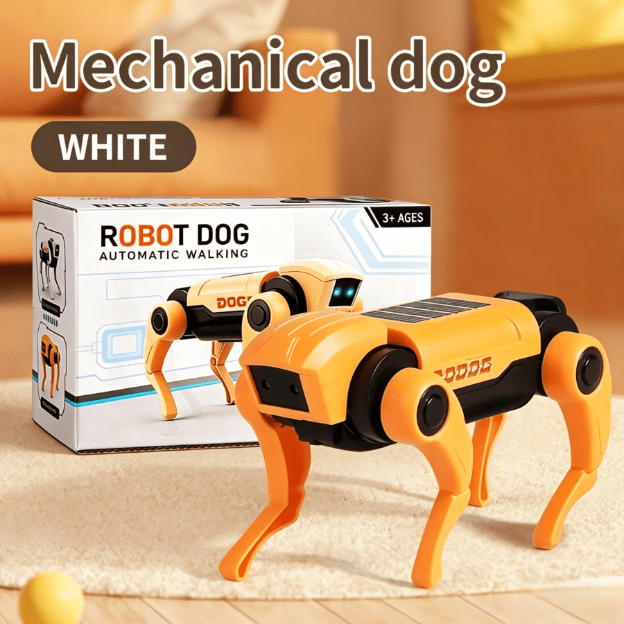Electronics Gadgets To Gift - Op batterijen werkende, mechanische robot-hond, een