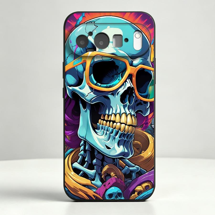 Neon Pop Art Skull Case voor G - Google Pixel 9 Pro recensie en prijs