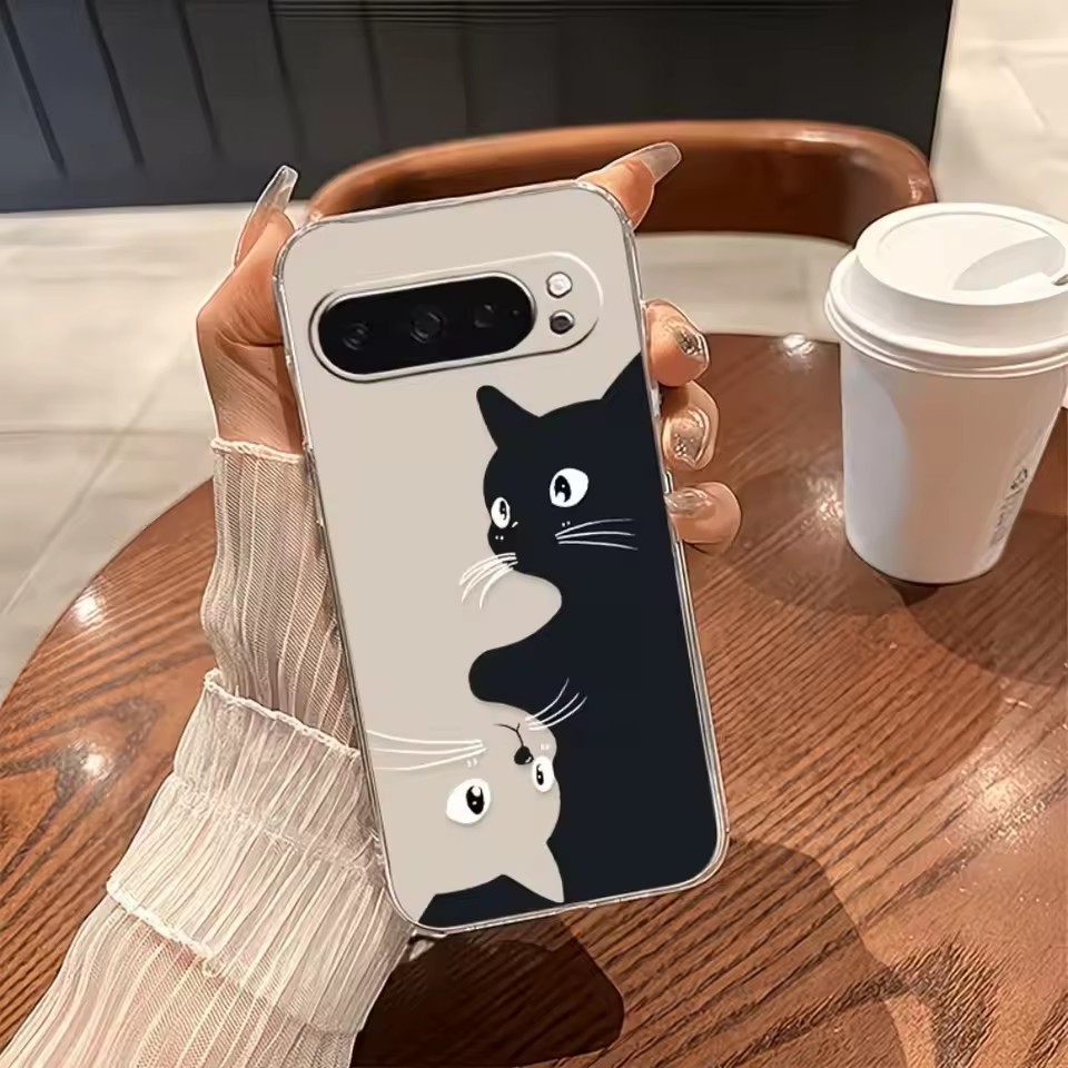 Hot Kawaii Cartoon Zwarte Kat  - Google Pixel 9 Pro recensie en prijs