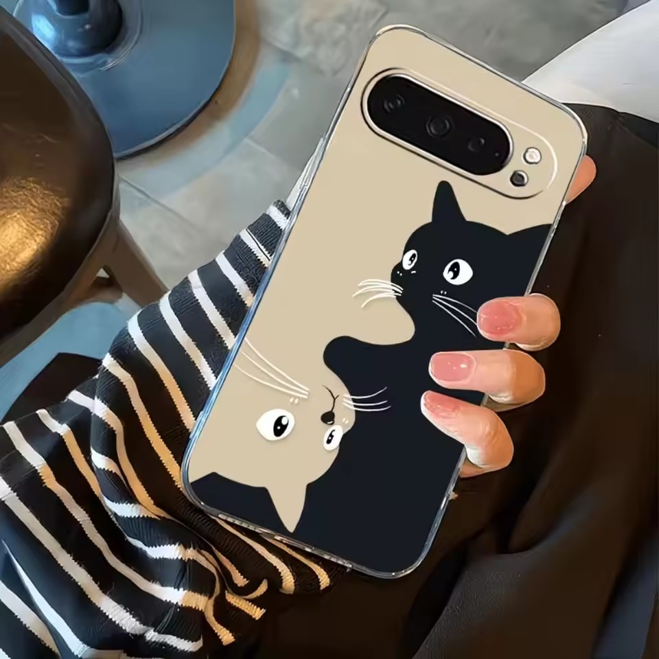 Hot Kawaii Cartoon Zwarte Kat  - Google Pixel 9 Pro recensie en prijs