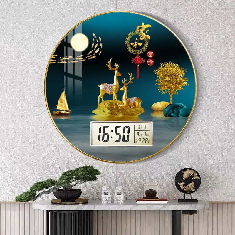 Moderne wandklok voor de woonk - Electronics Home Gadgets recensie en prijs