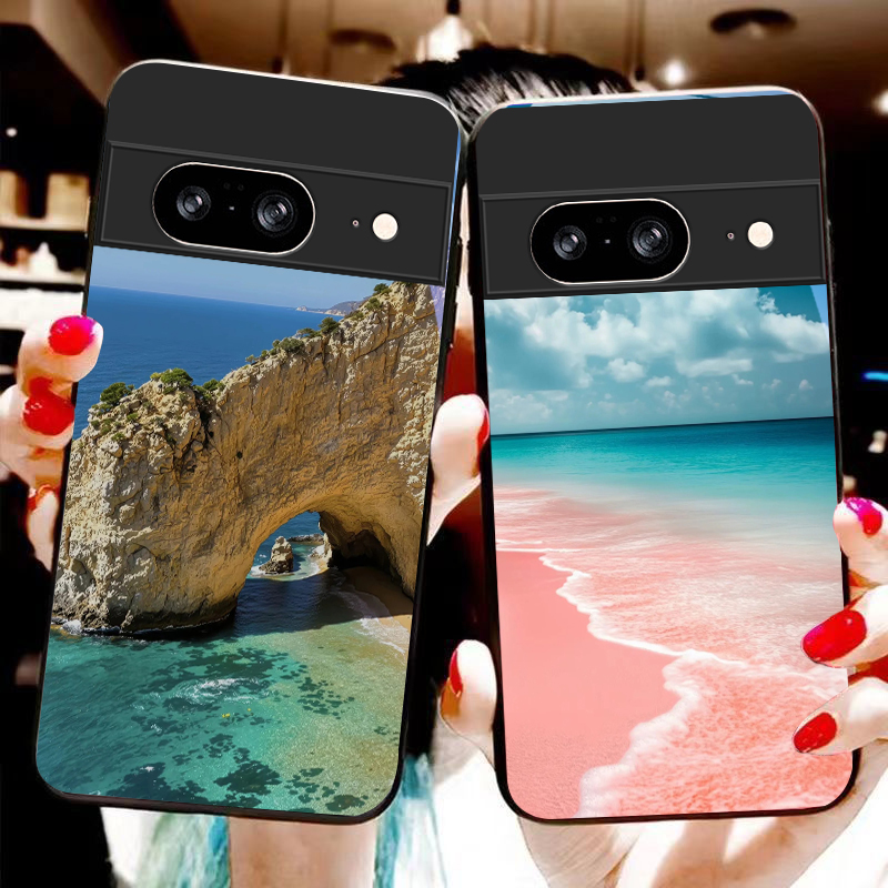 Kustlandschap bij zonsondergan - Google Pixel 9 Pro recensie en prijs