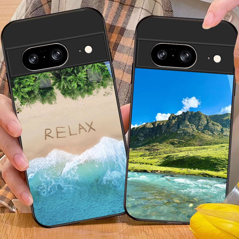 Kustlandschap bij zonsondergan - Google Pixel 9 Pro recensie en prijs