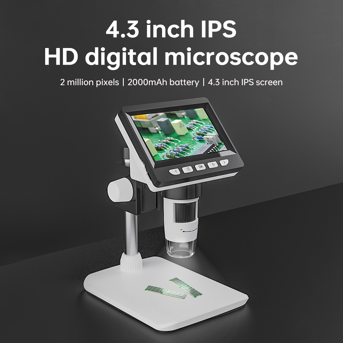 4.3 Inch Draagbare Elektronisc - Usb Microscope Digital recensie en prijs