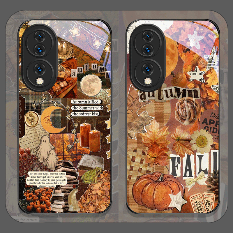Retro herfstbladeren, pompoen  - Huawei Mate 60 recensie en prijs