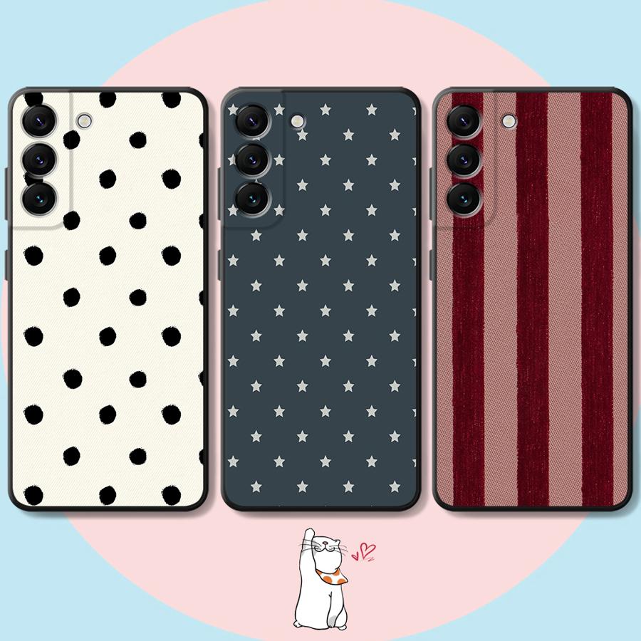 Retro Polka Dots hoesje voor S - Samsung Galaxy A55 recensie en prijs